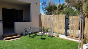 Jolie appartement de type 2 avec jardin